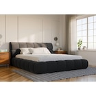 POLSTERBETT 180/200 cm, in Dunkelgrau, Lattenrost, Bettkasten, von Chameo für 649,00 € bei XXXLutz Möbelhäuser im Angebot POLSTERBETT 180/200 cm, in Dunkelgrau, Lattenrost, Bettkasten, von Chameo im aktuellen XXXLutz Möbelhäuser Prospekt