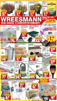 Wreesmann Prospekt DEIN SAISON- & SONDERPOSTENMARKT! mit 8 Seiten