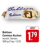 Comtess Kuchen Angebote von Bahlsen bei EDEKA Aalen für 1,79 €