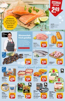 Lachs im REWE Prospekt "Dein Markt" mit 29 Seiten (Heidelberg)