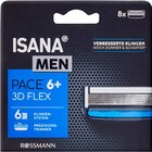 Pace 6+ Rasierklingen im Angebot bei Rossmann in Böblingen Pace 6+ Rasierklingen Angebote von Isana Men bei Rossmann Böblingen für 7,20 €