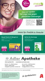 mea - meine apotheke Apotheken Prospekt der aktuellen Woche mit 4 Seiten, gültig von 01.10.2026 bis 31.10.2026, in Issum und Umgebung Aktueller mea - meine apotheke Apotheken Prospekt in Issum und Umgebung, "Unsere September-Angebote" mit 4 Seiten, 01.10.2026 - 31.10.2026