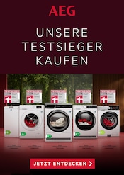 Aktueller AEG Elektromarkt Prospekt in Hatten und Umgebung, "Ausgezeichnet auf ganzer Linie" mit 1 Seite, 26.06.2025 - 31.07.2025