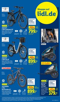 Fahrrad im aktuellen Lidl Prospekt (Ulm) Fahrrad im Lidl Prospekt "LIDL LOHNT SICH" mit 70 Seiten (Ulm)