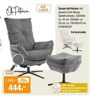 Sessel mit Hocker im Angebot bei Opti-Wohnwelt in Bamberg Sessel mit Hocker Angebote von Ole Peterson bei Opti-Wohnwelt Bamberg für 444,00 €