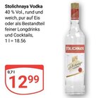 Aktuelle Vodka Angebote bei GLOBUS in Salzgitter Aktuelles Stolichnaya Angebot bei GLOBUS in Salzgitter ab 12,99 €