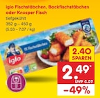 Fischstäbchen im Angebot bei Netto Marken-Discount in Nordhausen Fischstäbchen Angebote von iglo bei Netto Marken-Discount Nordhausen für 2,49 €