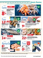 Promos Huîtres dans le catalogue "LA RENTRÉE À PRIX K.O." de Auchan Hypermarché Huîtres en promo dans le catalogue Auchan Hypermarché à la page 27