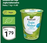 Bio Soja Joghurtalternative Natur Angebote von Alnatura bei GLOBUS Herne für 1,79 €