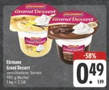 Grand Dessert im Angebot bei E center in Erlangen Grand Dessert Angebote von Ehrmann bei E center Erlangen für 0,49 €