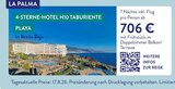 4-STERNE-HOTEL H10 TABURIENTE PLAYA für 706,00 € bei ALDI Nord im Angebot 4-STERNE-HOTEL H10 TABURIENTE PLAYA im aktuellen ALDI Nord Prospekt