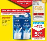 Haltbare Milch 3,5% Angebote von Weihenstephan bei Netto Marken-Discount Freiberg für 5,55 €