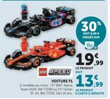 Voiture f1 - LEGO en promo chez Super U Calais à 13,99 €