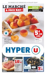Prospectus Hyper U à Blain, "Le marché à prix bas !", 7 pages, 09/07/2024 - 14/07/2024