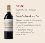 Monoprix Poitiers Poitiers - Promo Saint-émilion grand cru Promo Saint-émilion grand cru à 39,10 € dans le catalogue Monoprix Poitiers à Poitiers