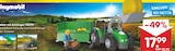 Traktor mit Anhänger 72010 Angebote von Playmobil bei Netto Marken-Discount Reutlingen für 17,99 €