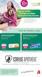 mea - meine apotheke Prospekt für Düsseldorf: "Unsere Oktober-Angebote", 4 Seiten, 01.10.2025 - 31.10.2025