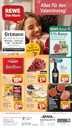 REWE Prospekt "Dein Markt" für Dortmund, 33 Seiten, 10.02.2025 - 15.02.2025