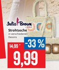 Strohtasche im Angebot bei Kaufhaus Stolz in Bremerhaven Strohtasche Angebote von Julia Brown by STOLZ bei Kaufhaus Stolz Bremerhaven für 9,99 €