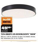 Tuya-Smarte-LED-Deckenleuchte "Vadin" für 49,99 € bei OBI im Angebot Tuya-Smarte-LED-Deckenleuchte "Vadin" im aktuellen OBI Prospekt