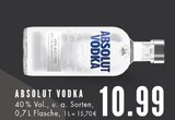 Vodka bei E center im Essen Prospekt für 10,99 €