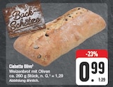Aktuelle Oliven Angebote bei EDEKA in Leipzig Aktuelles Ciabatta Olive Angebot bei EDEKA in Leipzig ab 0,99 €