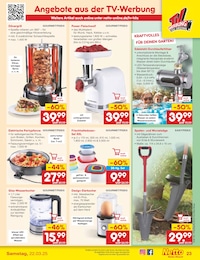 Netto Marken-Discount Tischgrill im Prospekt 