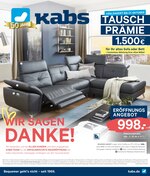 Kabs Polsterwelt Prospekt "Wir sagen Danke!", 12 Seiten, für Haan, 16.10.2019 - 24.10.2019 Kabs Polsterwelt Prospekt "Wir sagen Danke!", 12 Seiten, für Haan, 16.10.2019 - 24.10.2019