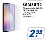 expert Feuchtwangen - Displayschutzfolie EF-UA546 für Galaxy A54 Angebot im Prospekt Displayschutzfolie EF-UA546 für Galaxy A54 bei expert im Feuchtwangen Prospekt für 2,99 €