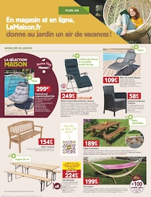 Prospectus LaMaison.fr de la semaine "JARDIN DE VACANCES" avec 2 pages, valide du 21/05/2024 au 08/06/2024 pour Granville et alentours