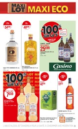 Offre Vodka dans le catalogue Casino Supermarchés du moment à la page 21