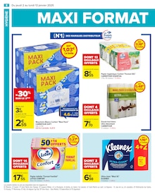 Promo Kleenex dans le catalogue Carrefour du moment à la page 10