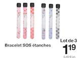 Zeeman Saint-Pol-sur-Mer - Promo Bracelet SOS étanches Promo Bracelet SOS étanches à 1,19 € dans le catalogue Zeeman à Saint-Pol-sur-Mer