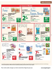 Promos Saumon Fumé dans le catalogue "LES HALLES d'automne" de Auchan Supermarché Saumon Fumé en promo dans le catalogue Auchan Supermarché à la page 9