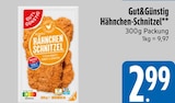 Hähnchen-Schnitzel im Angebot bei EDEKA in Dachau Hähnchen-Schnitzel Angebote von Gut&Günstig bei EDEKA Dachau für 2,99 €
