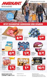 Aktueller Markant Nordwest Prospekt mit Bier, "DER MARKT FÜR GUTES ESSEN UND TRINKEN", Seite 1