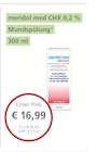 med CHX 0,2 % Mundspülung bei LINDA Premiumapotheke im Nordenham Prospekt für 16,99 €