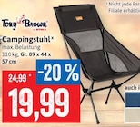 Campingstuhl im Angebot bei Kaufhaus Stolz in Rostock Campingstuhl Angebote von Tony Brown bei Kaufhaus Stolz Rostock für 19,99 €