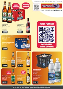 GetränkeLand Mayer Prospekt DIE GETRÄNKEKÖNNER mit  Seiten in Radebeul und Umgebung