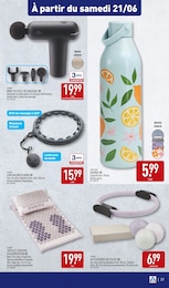 Prix et réduction Appareil De Massage dans le prospectus Aldi en cours Offre Appareil De Massage dans le catalogue Aldi du moment à la page 37