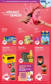 Coca Cola im aktuellen Getränke Hoffmann Prospekt (Menden (Sauerland)) Coca Cola im Getränke Hoffmann Prospekt "Aktuelle Angebote" mit 9 Seiten (Menden (Sauerland))