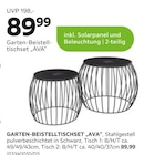 GARTEN-BEISTELLTISCHSET „AVA“ im Angebot bei mömax in Wiesbaden GARTEN-BEISTELLTISCHSET „AVA“ Angebote bei mömax Wiesbaden für 89,99 €