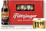 Cola Mix Angebote von Flötzinger bei E center Rottweil für 11,99 €