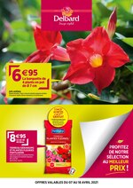Catalogue Delbard à Aix-en-Provence, avec 4 pages Prospectus Delbard à Aix-en-Provence, "Profitez de notre sélection au meilleur prix durant le mois d’Avril !", 4 pages, 07/04/2021 - 18/04/2021