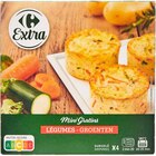 Mini gratins surgelés - CARREFOUR EXTRA - Carrefour Mini gratins surgelés - CARREFOUR EXTRA à 3,35 € dans le catalogue Carrefour