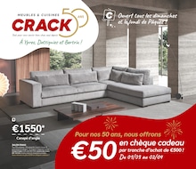 Prospectus Crack à Reims, "CRACK", 8 pages, 11/03/2024 - 02/04/2024