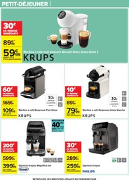 Offre Nespresso dans le catalogue Carrefour du moment à la page 16