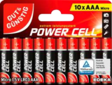 Alkaline-Batterien AA im Angebot bei E center in Rostock Alkaline-Batterien AA Angebote von Gut & Günstig bei E center Rostock für 1,59 €