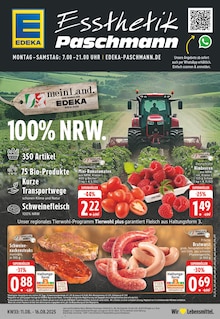 Aktueller EDEKA Prospekt "Aktuelle Angebote" Seite 1 von 24 Seiten für Moers