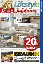 Fernseher Angebot im aktuellen BRAUN Möbel-Center Prospekt auf Seite 1